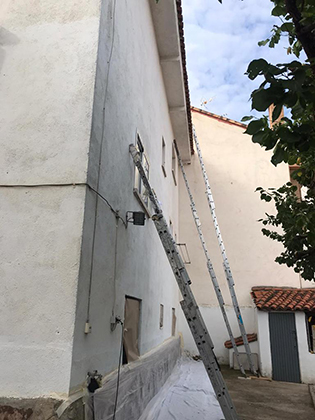 Reparación de canalones